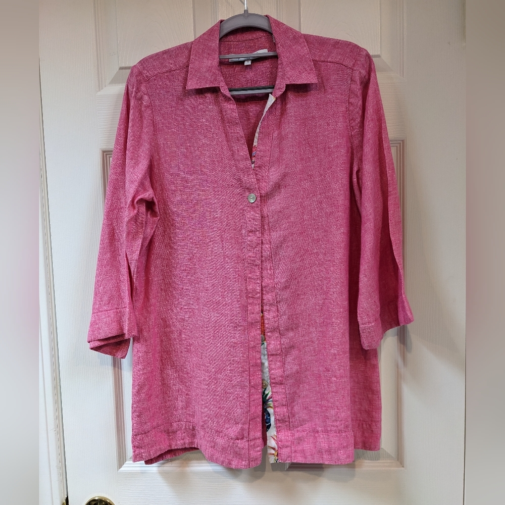 Foxcroft Vibrant Pink Blouse